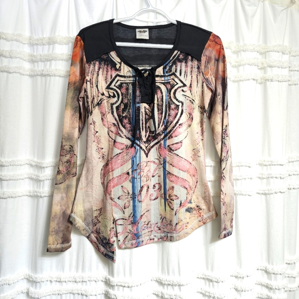 Genuine Motor Clothes, Harley Davidson Shirt. Size Small.